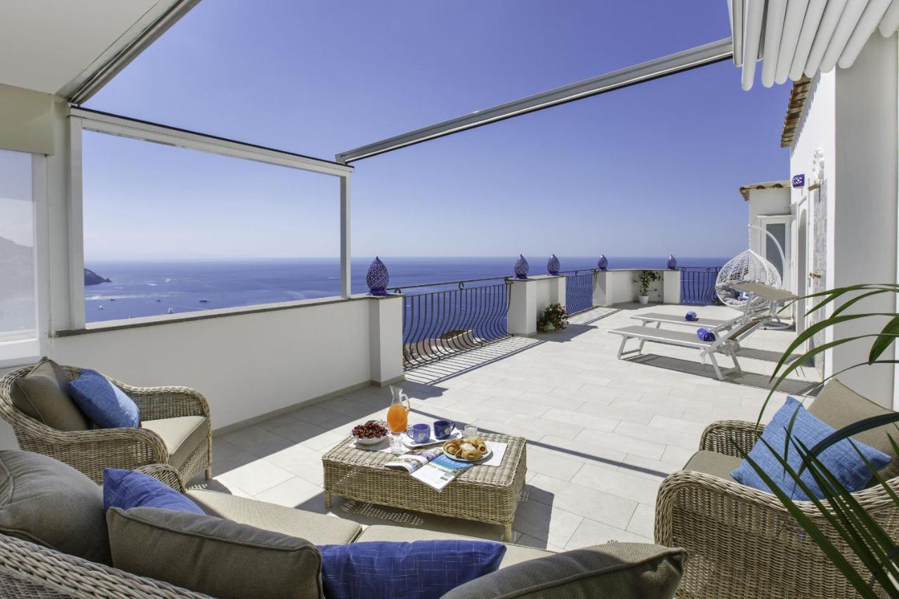 Estate4Home - Villa Settemari Scrigno 波西塔諾 外观 照片