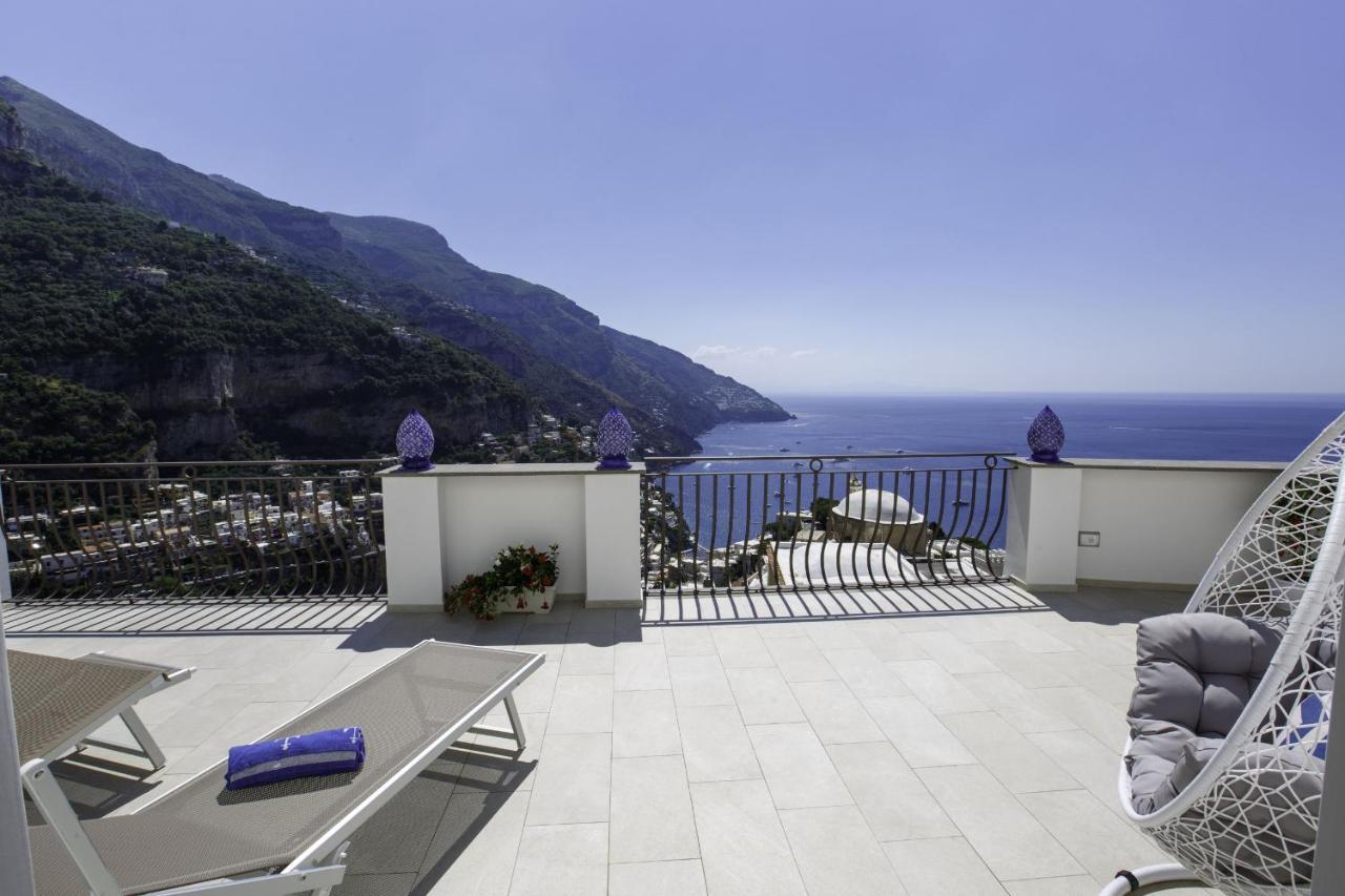 Estate4Home - Villa Settemari Scrigno 波西塔諾 外观 照片