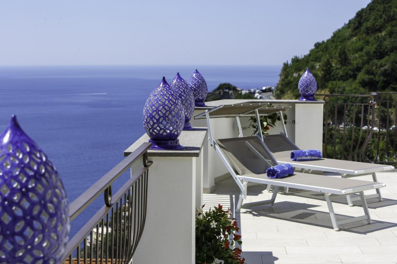 Estate4Home - Villa Settemari Scrigno 波西塔諾 外观 照片
