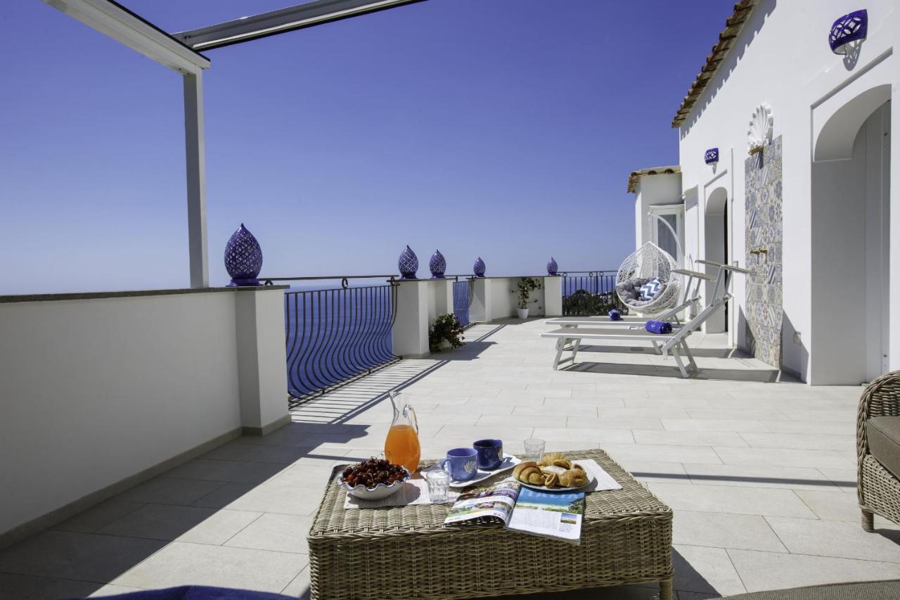 Estate4Home - Villa Settemari Scrigno 波西塔諾 外观 照片