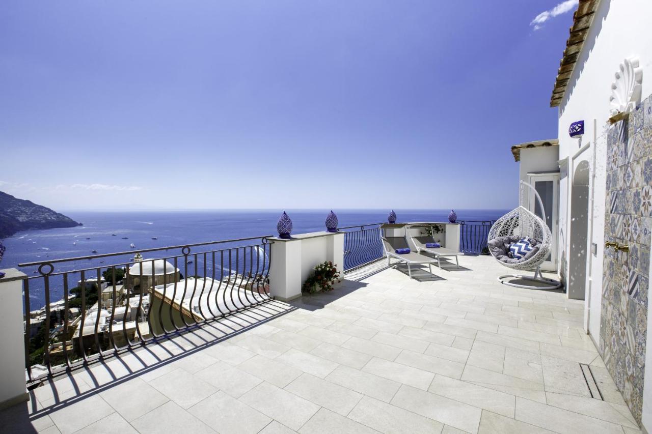 Estate4Home - Villa Settemari Scrigno 波西塔諾 外观 照片
