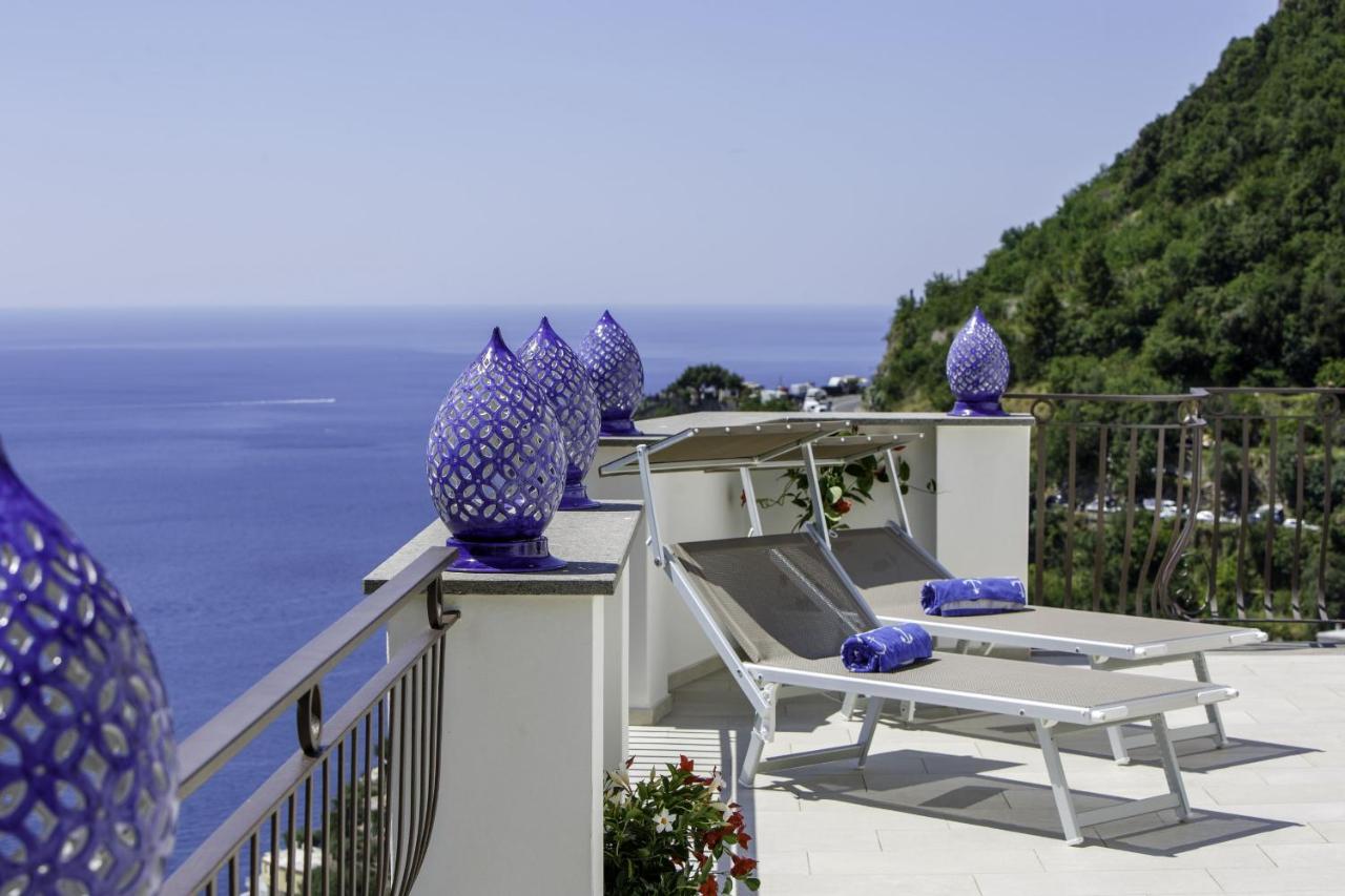 Estate4Home - Villa Settemari Scrigno 波西塔諾 外观 照片
