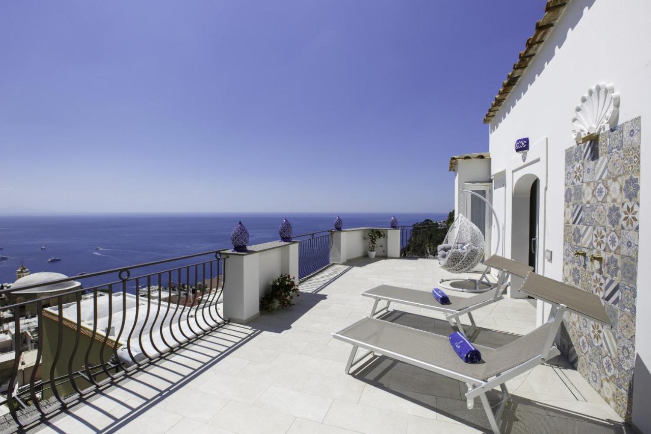 Estate4Home - Villa Settemari Scrigno 波西塔諾 外观 照片