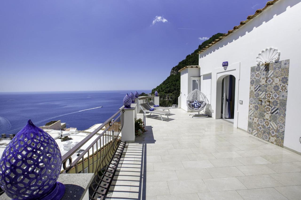 Estate4Home - Villa Settemari Scrigno 波西塔諾 外观 照片