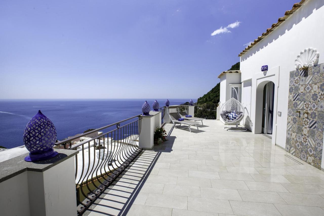 Estate4Home - Villa Settemari Scrigno 波西塔諾 外观 照片